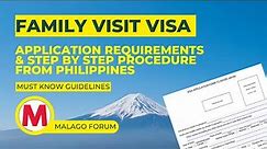 Family & Relatives Visit Visa in Japan Application | Complete Guide (As of May 2023)