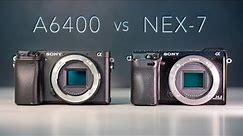 Sony A6400 vs. NEX 7 - Does age really make a difference? 🤔 - side by side image & video comparison