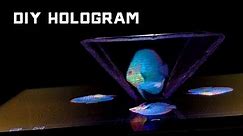 How to Create a Homemade Hologram Projector with Your Smartphone - 4k Tutorial