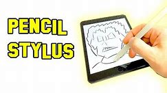 How to make a DIY Pencil Stylus in 3 minutes!! for Iphone and Ipad