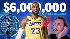 Lebron James $6,000,000 Watch Collection