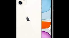 Total by Verizon Apple iPhone 11, 64GB, White - Prepaid Smartphone (Locked)