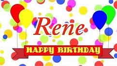 Happy Birthday Rene Song