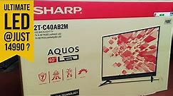 Sharp AQUOS - 40" really affordable TV