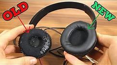 How To EASY remove/replace ear pads on most headphones [DIY]