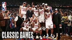 2004 Finals Game 5: Pistons clinch title with spectacular blowout