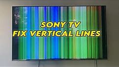 How to Fix Sony TV Vertical Lines On the Screen - Many Solutions!