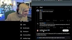 xQc Reacts to Elon Musk Tweet About Not Playing GTA V