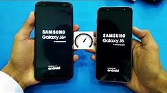 Samsung Galaxy J6 Plus vs Galaxy J6 - Speed Test - (FHD)