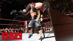 John Cena vs. Kane - No Disqualification Match: Raw, March 26, 2018