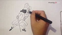 Captain Hook from Peter Pan - Draw Captain Hook Cartoon step by step