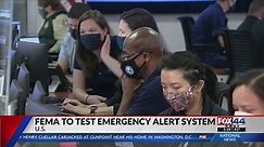 FEMA to test emergency alert system Oct. 4
