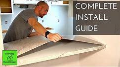 How to Install Sheet Laminate on a Countertop