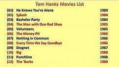Tom Hanks Movies List