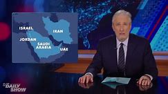 The Daily Show on Instagram: "Jon Stewart would like to have a word with the Middle East in the wake of Iran’s missile launch"