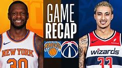 Game Recap: Knicks 121, Wizards 105
