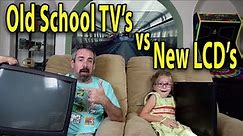 CRT vs LCD TVs | Teaching Retro