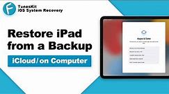 How to Restore iPad from a Backup | iOS Restore#ios #backup