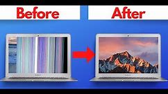 MacBook lines on Screen Fix | Macbook Purple lines on Screen | Macbook Horizontal and Vertical lines