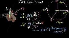 Biot Savart law (vector form) | Moving charges & magnetism | Khan Academy