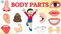 HUMAN BODY PARTS || LEARN HUMAN BODY PARTS IN ENGLISH || LEARN BODY PARTS WITH THEIR VIDEO ||