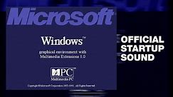Windows 3.0 MME... actually has a startup sound (and more!)