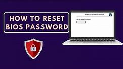 How to Remove/Delete BIOS Administrator password || BIOS Administrator Password Reset, Bypass BIOS
