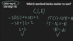 How to Solve Systems of Equations (Algebra 2, SAT, ACT)