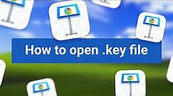 How to open, edit and save .key Keynote presentation on a Windows PC or Chromebook Video Tutorial