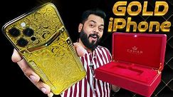 Unboxing The Rs. 30,00,000 Gold iPhone 12 Pro ⚡ This Is Crazy