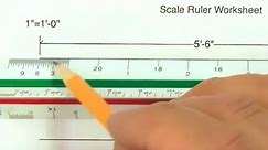 How to use a Scale Ruler: Plus a Worksheet and paper scale ruler with download link.
