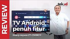 Review Sharp Aquos Android TV Indonesia, pinter nih TV
