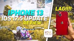 IPHONE 13 IOS 17.5 UPDATE DETAILED REVIEW AFTER 5 DAYS 🔥 IPHONE 13 PUBG BGMI TEST IN 2024