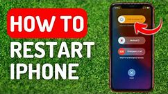 How to Restart iPhone