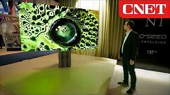 First Look at This $200,000 Folding TV from C-SEED