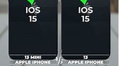 Apple Iphone 13 Mini vs Apple Iphone 13 #shorts