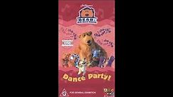 Opening To Bear in the Big Blue House - Dance Party 2004 VHS Australia