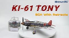 Ki-61 Tony 5CH Aircraft with Retracts Only 480mm!