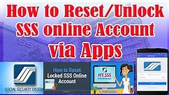 How to Reset/ Unlock Password in SSS Online Account