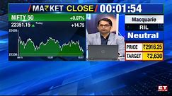 Closing Bell: Nifty Above 22,350; Sensex Rises For 3rd Day | Bharti Airtel Jumps 3% In Trade