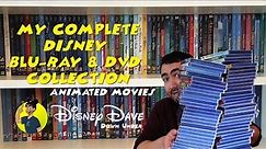 My Complete DISNEY Blu-Ray & DVD Collection: Animated Movies