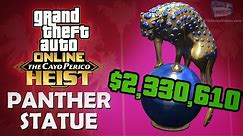 GTA Online: The Cayo Perico Heist - Panther Statue [$2,330,610 Payout - Solo]