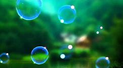 Video Background HD-Bubble Animation Video! As Realistic!