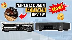NEW Premium CD & Network Audio Player - Marantz CD 50n Review - Elevating Audio Excellence