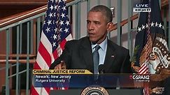 President Obama on Criminal Justice Reform