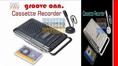 ''Unboxing" Groove ONN. Cassette Recorder - Walmart