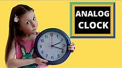 Analog Clock for Kids | How To Tell Time