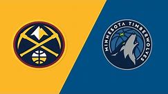 Denver Nuggets vs Minnesota Timberwolves Live NBA Live Stream