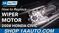 How to Replace Wiper Transmission Motor 05-11 Honda Civic