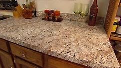 How to Apply Faux Granite Kitchen Countertop Paint - Today's Homeowner